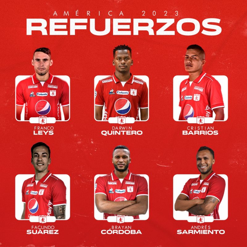 Jugadores de américa de cali