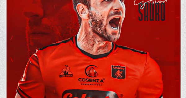 Gastón Sauro, nuevo zaguero de América de Cali