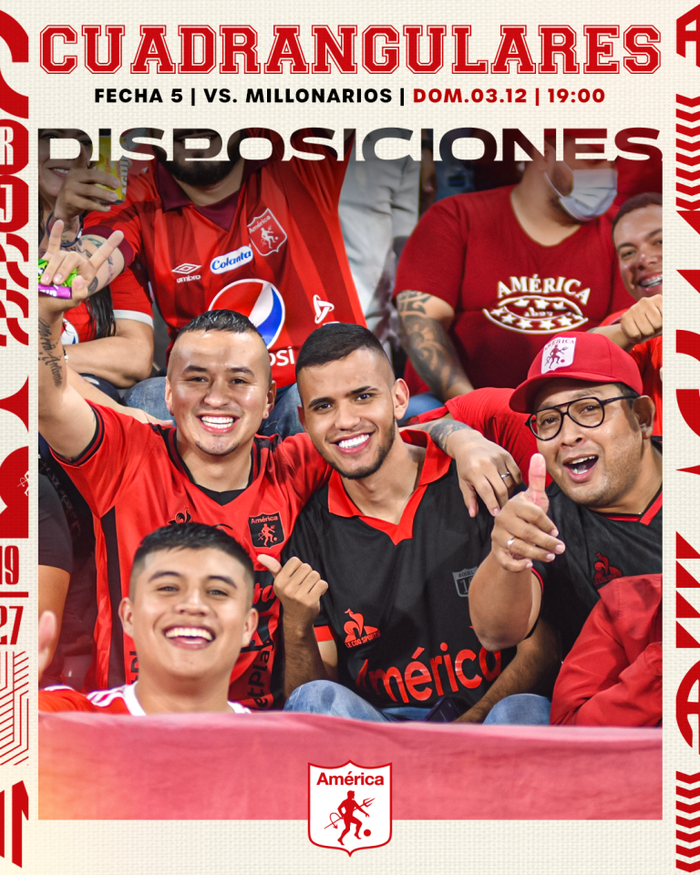 Disposiciones Vs. Millonarios | Liga BetPlay 2023-II